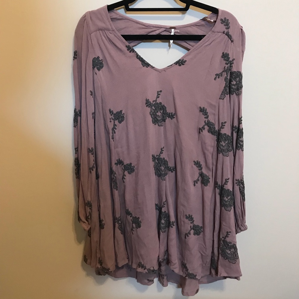 Free people long sleeve dress